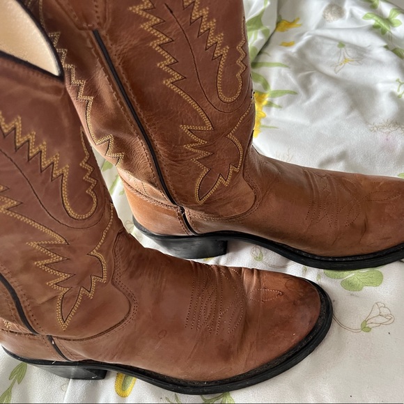 Old West Shoes Women Brown Cowboy Boots Poshmark